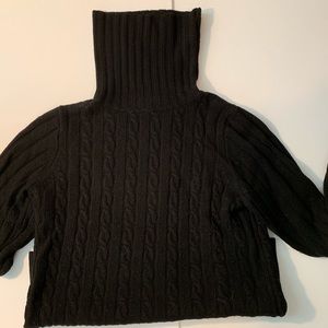 J.Crew large cable knit turtleneck. Never worn!